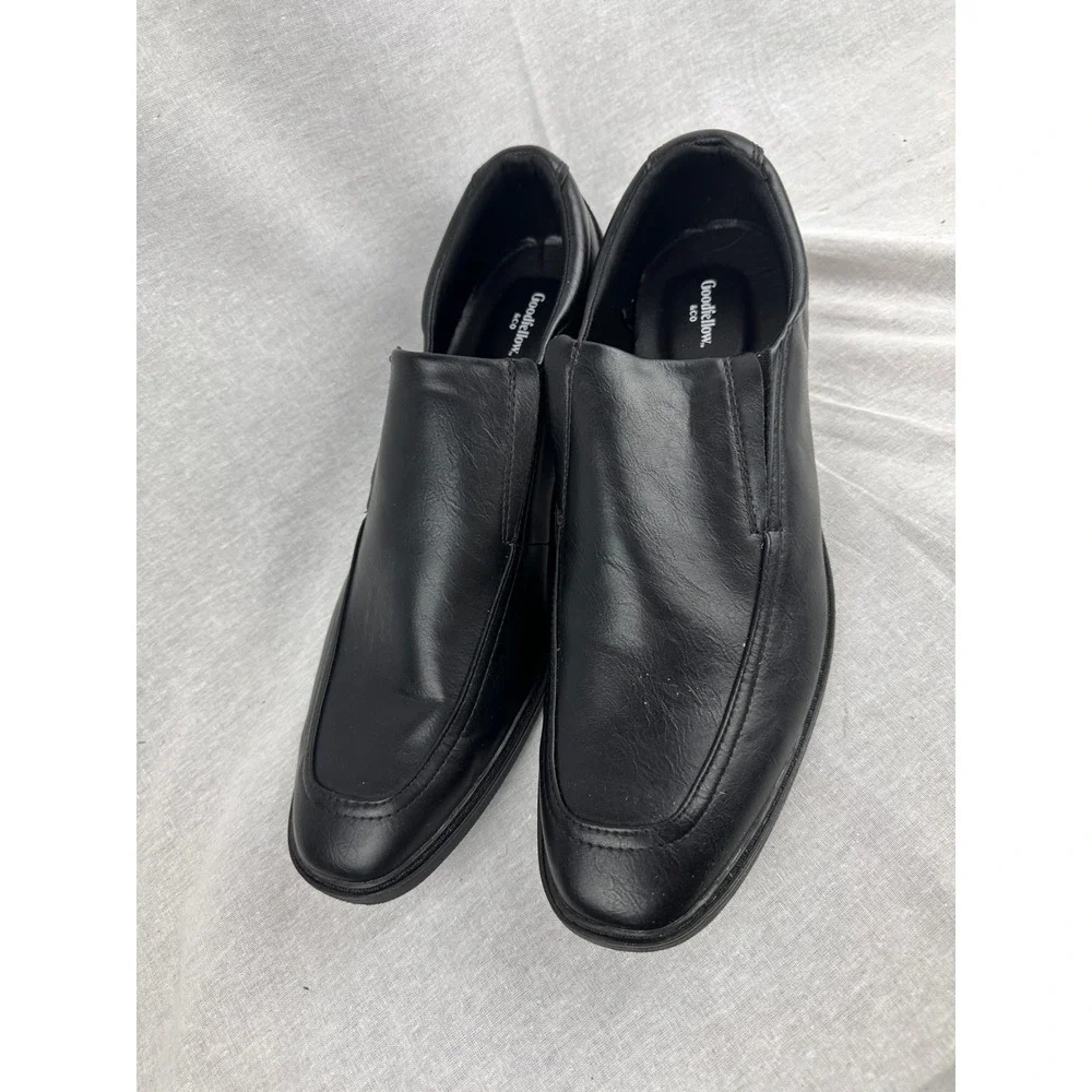 Goodfellow &‎ Co Mens Black Slip On Loafers Dress Shoes Size 13 Formal Business